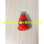 4mm shrounded RED Flat