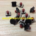 TACT SWITCH RED SMD